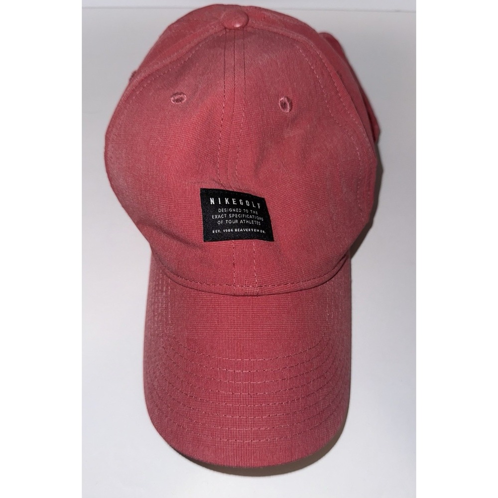 Nike Golf Tour Athletes Legacy 91 Dri-Fit‎ Hat Cap Red Adjustable Strap Back
